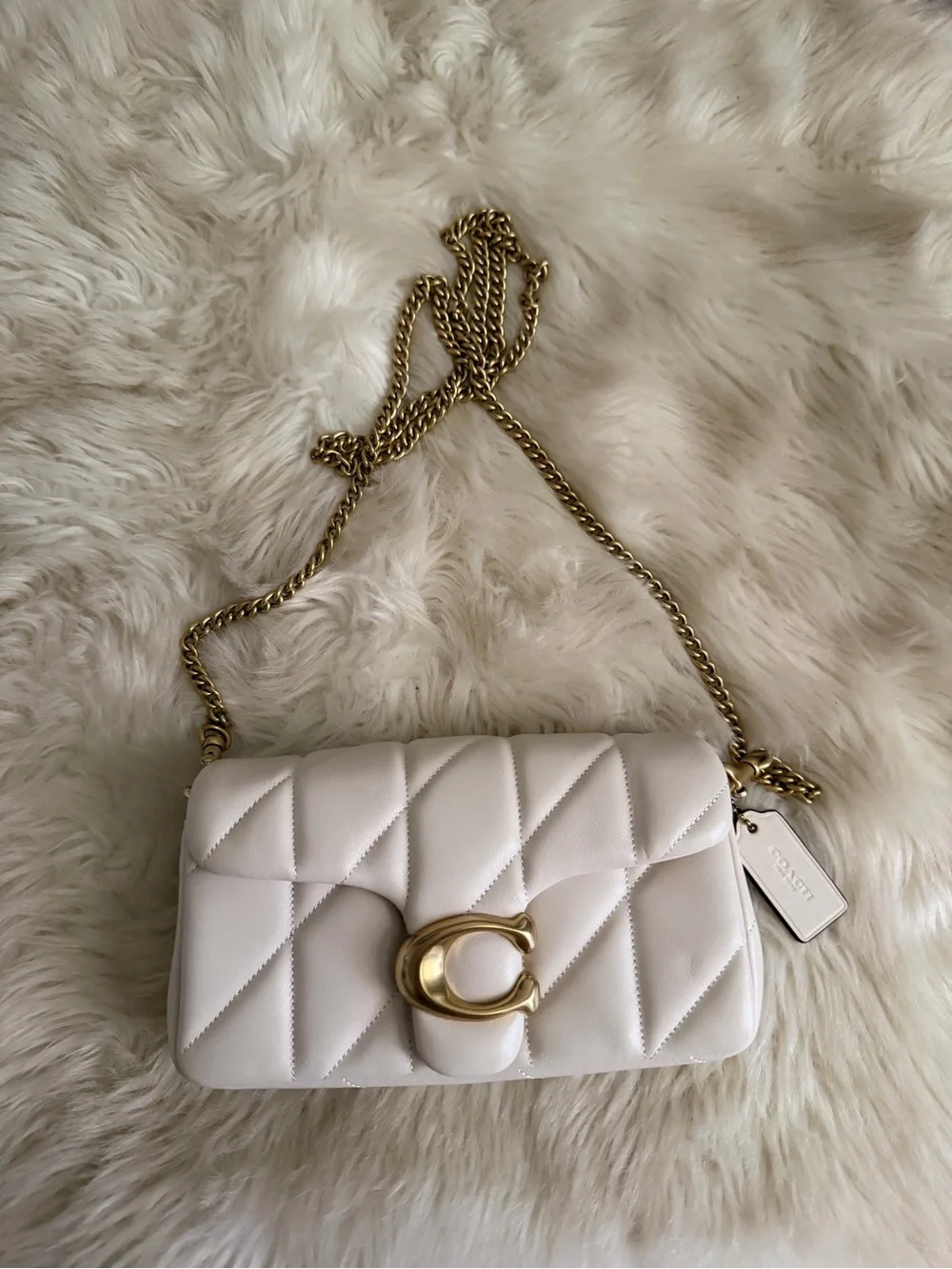 COACH Tabby Wristlet With Pillow Quilting